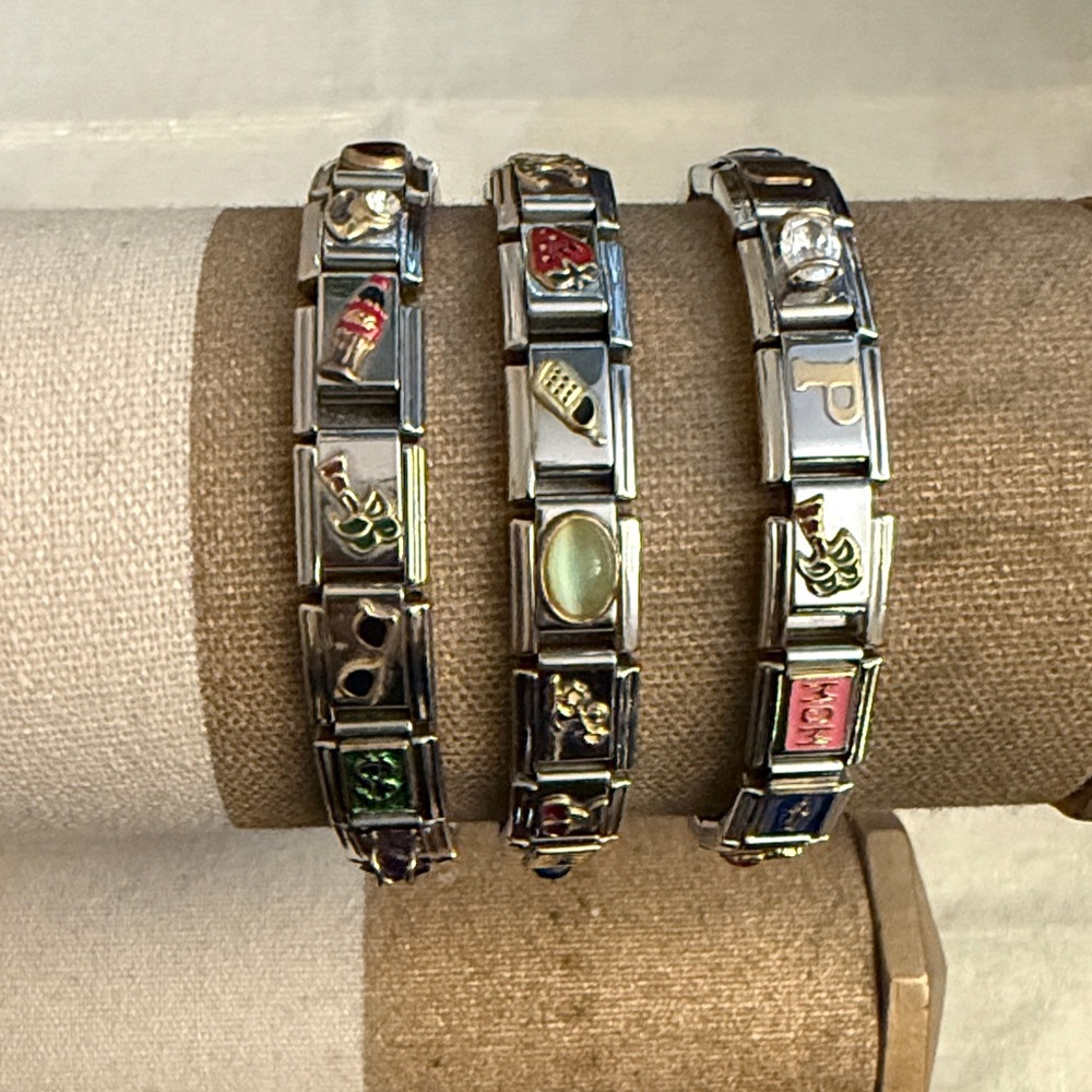 Colorful Charm Bracelet Set - Picture 4 of 6
